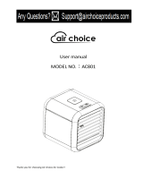 Air Choice AC801 User manual