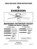Emerson CF805SWW01 User manual