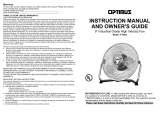 Optimus F-4092 User manual