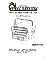 Dr Infrared Heater DR-966 User manual