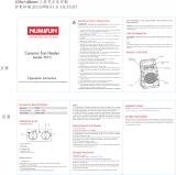 NUMIFUN Space Heater Upgrade Portable Digital Electric Heater for Office Home Indoor Use User guide
