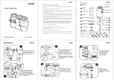 KUPPET Garbage Disposals 1/2 HP Food Waste Disposer Installation guide