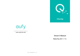 Eufy RoboVac 30 - T2116 User manual