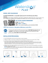 Waterdrop WDP-DA29-00020B User manual