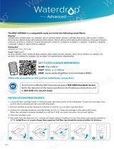 Waterdrop WDS-UKF8001 User manual