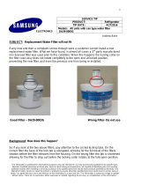 Samsung Electronics DA29-00003G User manual