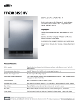 Summit Appliance FF63BBISSHV User guide