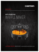 Chefman Anti-Overflow Belgian Waffle Maker User guide