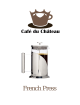 Cafe Du Chateau French Press Coffee Maker User manual