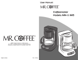Mr. Coffee AR5 User manual