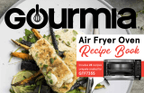 Gourmia GTF7355 12-in-1 Multi-function Digital Air Fryer Oven - 12 Cooking Presets - Dehydrate Mode - Fry Basket, Oven Rack, Baking Pan & Crumb Tray, Included   Recipe Book User guide
