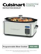 Cuisinart PSC-650 User manual