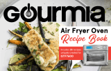 Gourmia GTF7355 12-in-1 Multi-function Digital Air Fryer Oven - 12 Cooking Presets - Dehydrate Mode - Fry Basket, Oven Rack, Baking Pan & Crumb Tray, Included   Recipe Book User guide