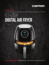 Chefman Digital 6.5 Liter Air Fryer User guide