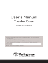 Westinghouse WTO1010B User manual