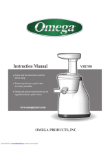 Omega VRT350 User manual