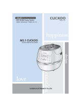 Cuckoo CRP-DH06 User manual