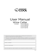 commercial cool CCWT080TB User manual