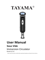 Tayama ELE-01 User manual