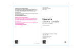 Kenmore 00888916 User manual