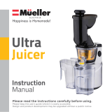 Mueller Austria Ultra Juicer User manual