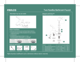 PARLOS Two-Handle Bathroom Sink Faucet User manual