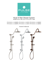 PULSE Showerspas 1011-III-BN User manual