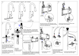 badiJum Touchless Kitchen Faucet Two-Sensor One-Handle High Arc Kitchen Faucets User manual