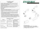 Kingston Brass KB235AX User manual