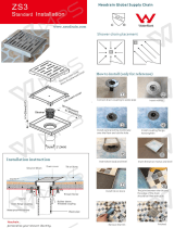 Neodrain Square Shower Drain Installation guide