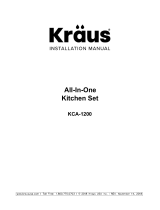 KRAUS KCA-1200 User manual