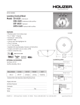 HOUZER CR-1620-1 User manual