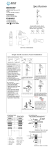 BWE Waterfall Bathroom Faucet Brushed Nickel User manual