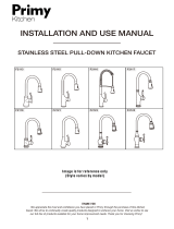 Primy Commercial Kitchen Faucets Installation guide