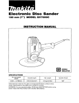 Makita GV7OOOC User manual