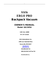 Atrix VACBPAI User manual