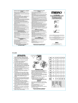 Mibro 416381 User manual