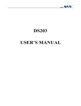 kuman DS203 User manual