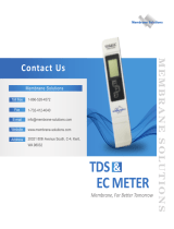 Membrane Solutions TDS Meter User manual