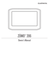 Garmin Zumo 396 User manual