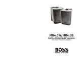 Boss Audio Systems MR4.3B User manual