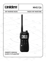 Uniden MHS126 User manual