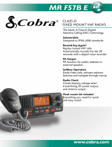 Cobra MR F57B User guide