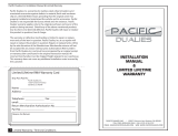 Pacific Dualies 331950 User manual