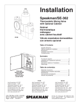 Speakman SE-362 Installation guide