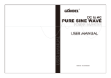GIANEL Pure Sine Wave DC AC User manual