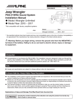 Alpine PSS-21WRA User manual