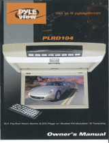 Pyle PLRD104 User manual