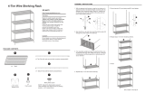 BestOffice 4-Tier Wire Shelving Unit Steel Installation guide