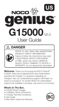 NOCO G15000 2.0 User manual